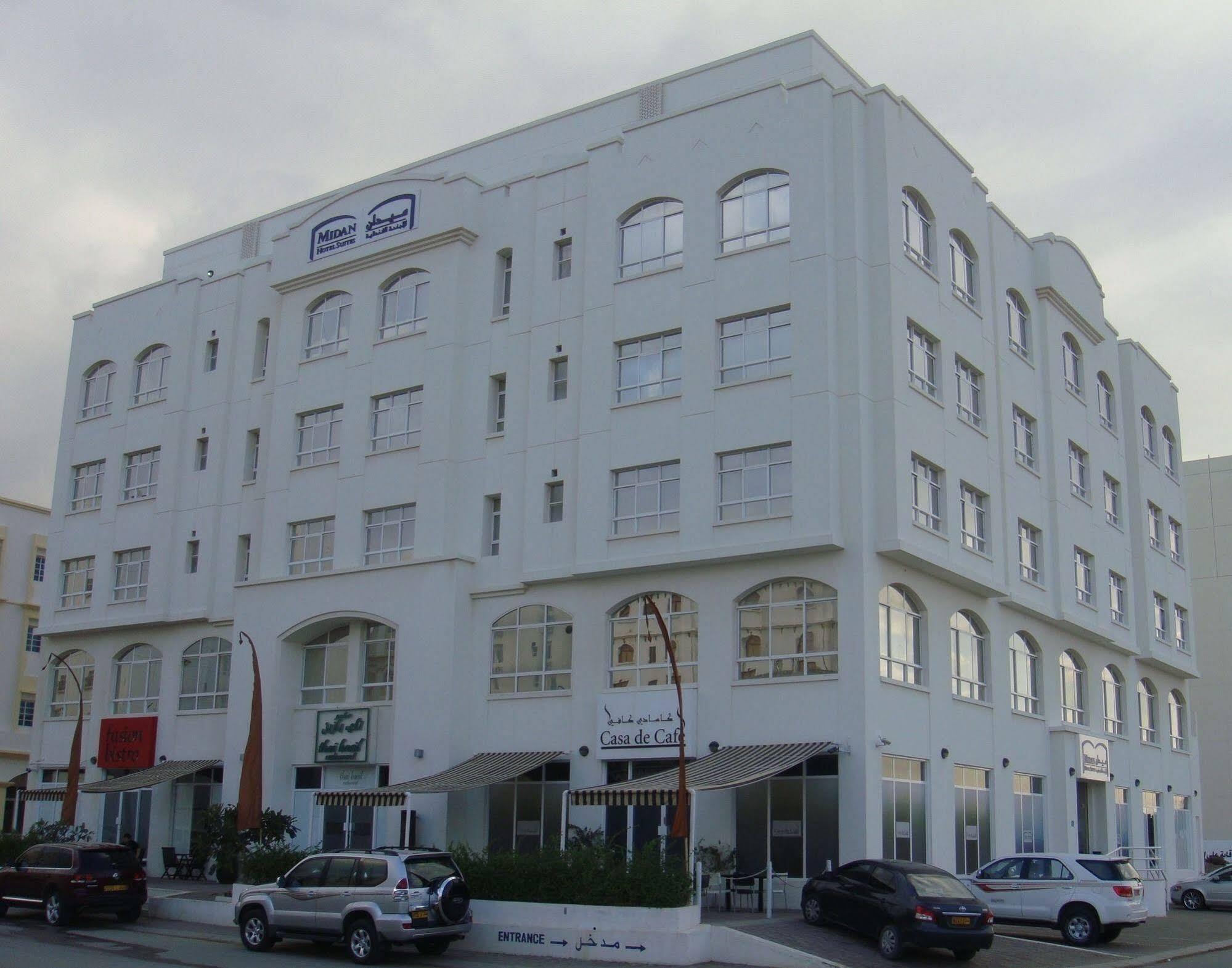 Midan Hotel Suites Mascate Exterior foto